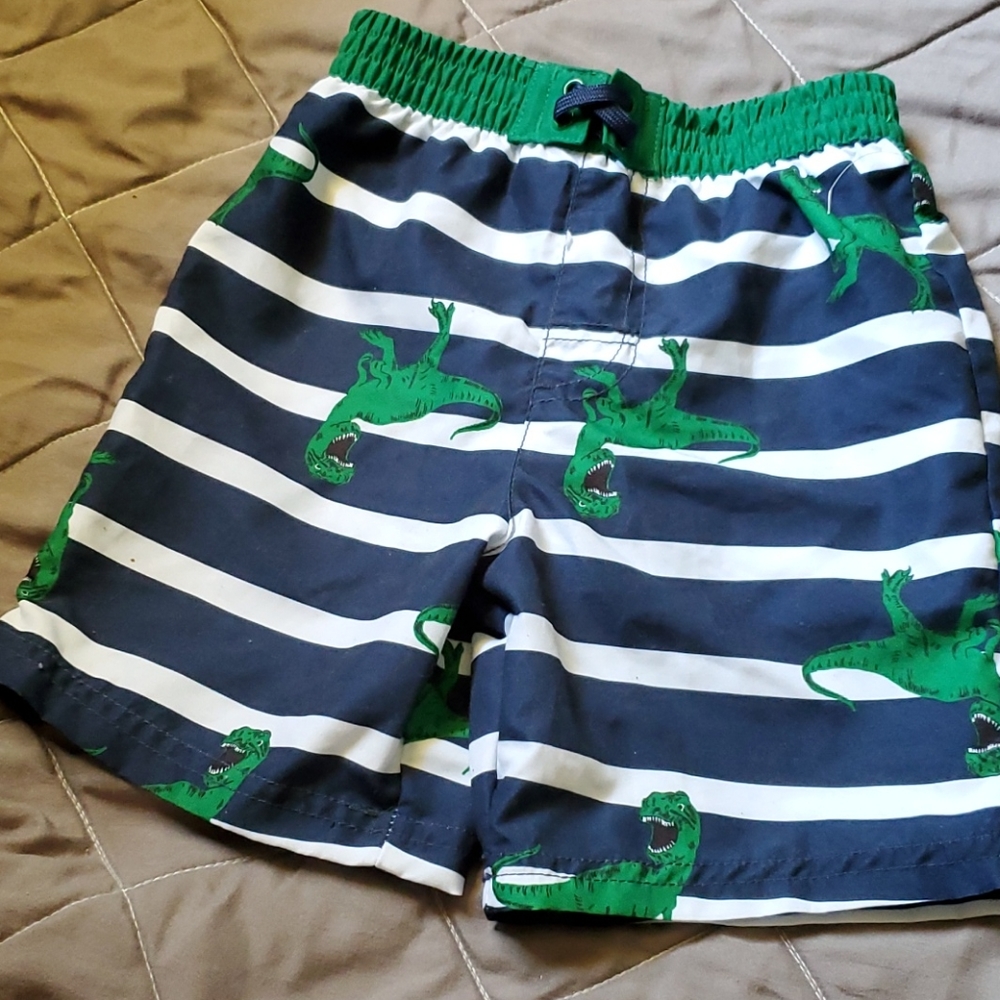 DINOSAUR TODDLER SWIM TRUNKS
